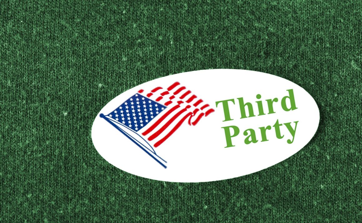 "Third Party" sticker