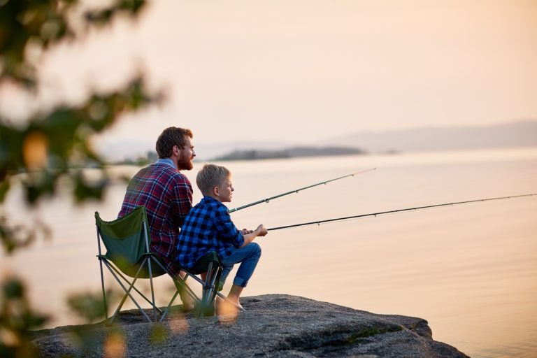 Father & Son Fishing