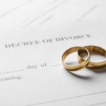 Rings with decree of divorce