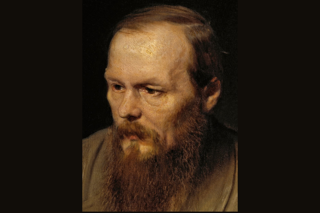 Painting of Fyodor Dostoevsky