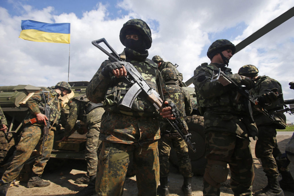 Photo of Ukranian soldiers