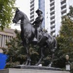 roosevelt, horse, building