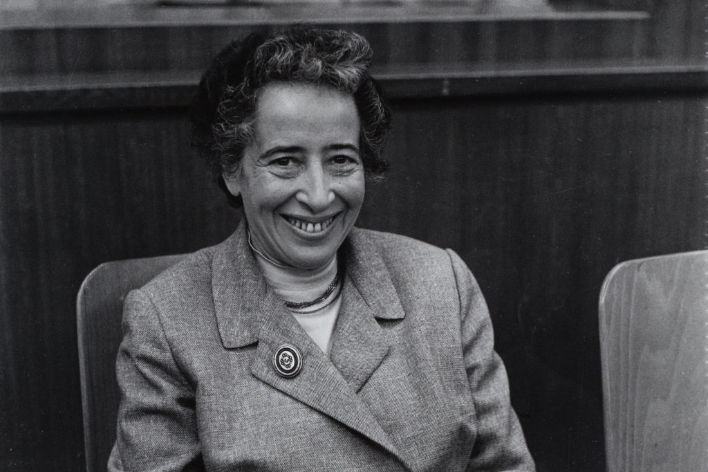 Photo of Hannah Arendt