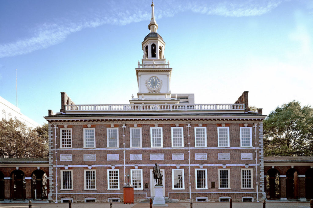 Photo of Independence Hall in Philadelphia