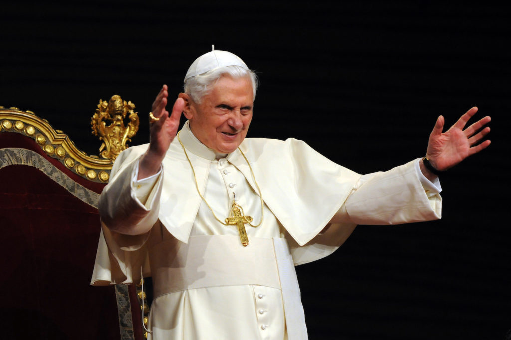 Photo of Pope Benedict