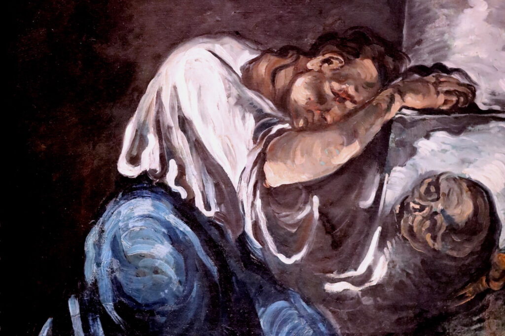 Paule Cezanne painting La Douleur