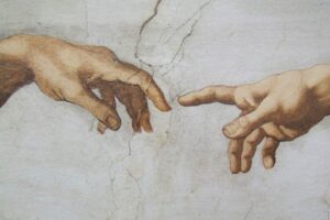 Creation of Adam by Michelangelo