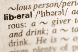Liberal as an adjective