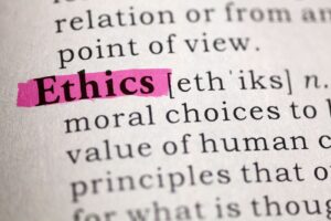 ethics advice column