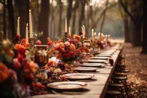 Thanksgiving table