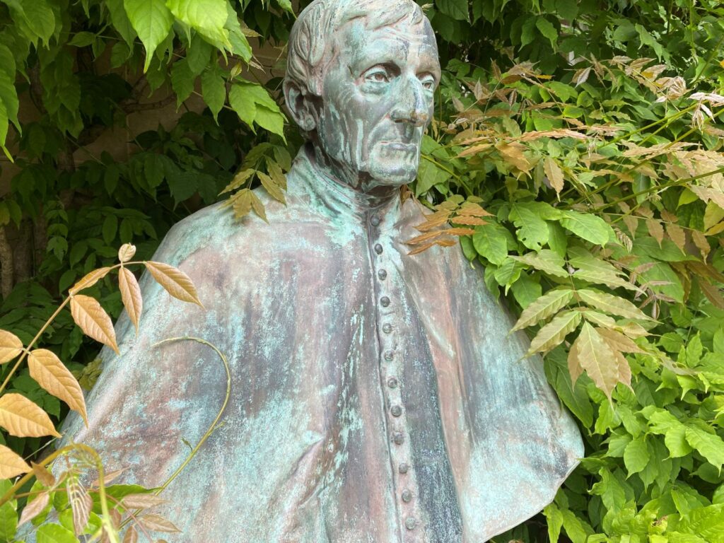 Bust of John Henry Newman, doctor of the Church