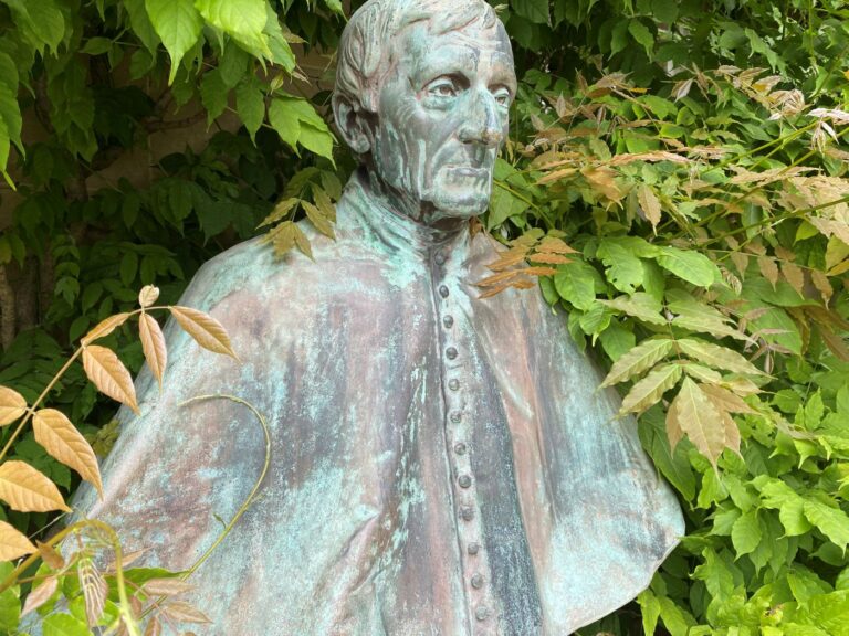 Bust of John Henry Newman, doctor of the Church