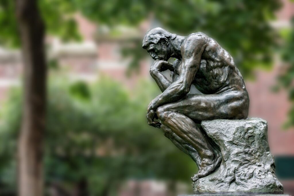 the thinker statue