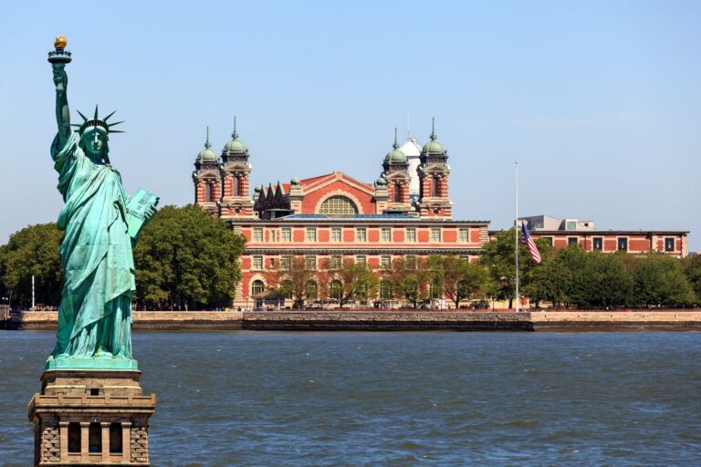 Statue of Liberty and Ellis Island
